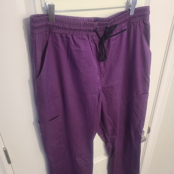 Jaanuu Straight Leg Scrub Pants - Picture 2 of 4